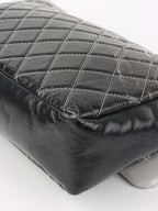 Chanel Melrose Degrade Jumbo Flap Bag SHW