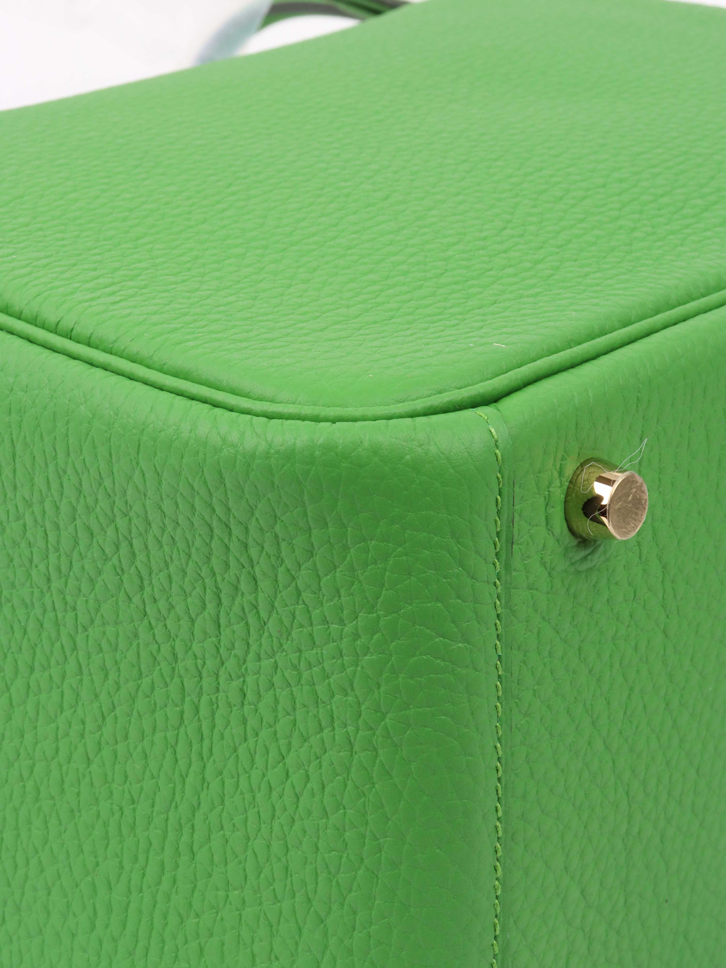 Hermes Lindy 26 Vert Yucca.