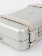 Dior x RIMOWA Silver Personal Clutch Case.