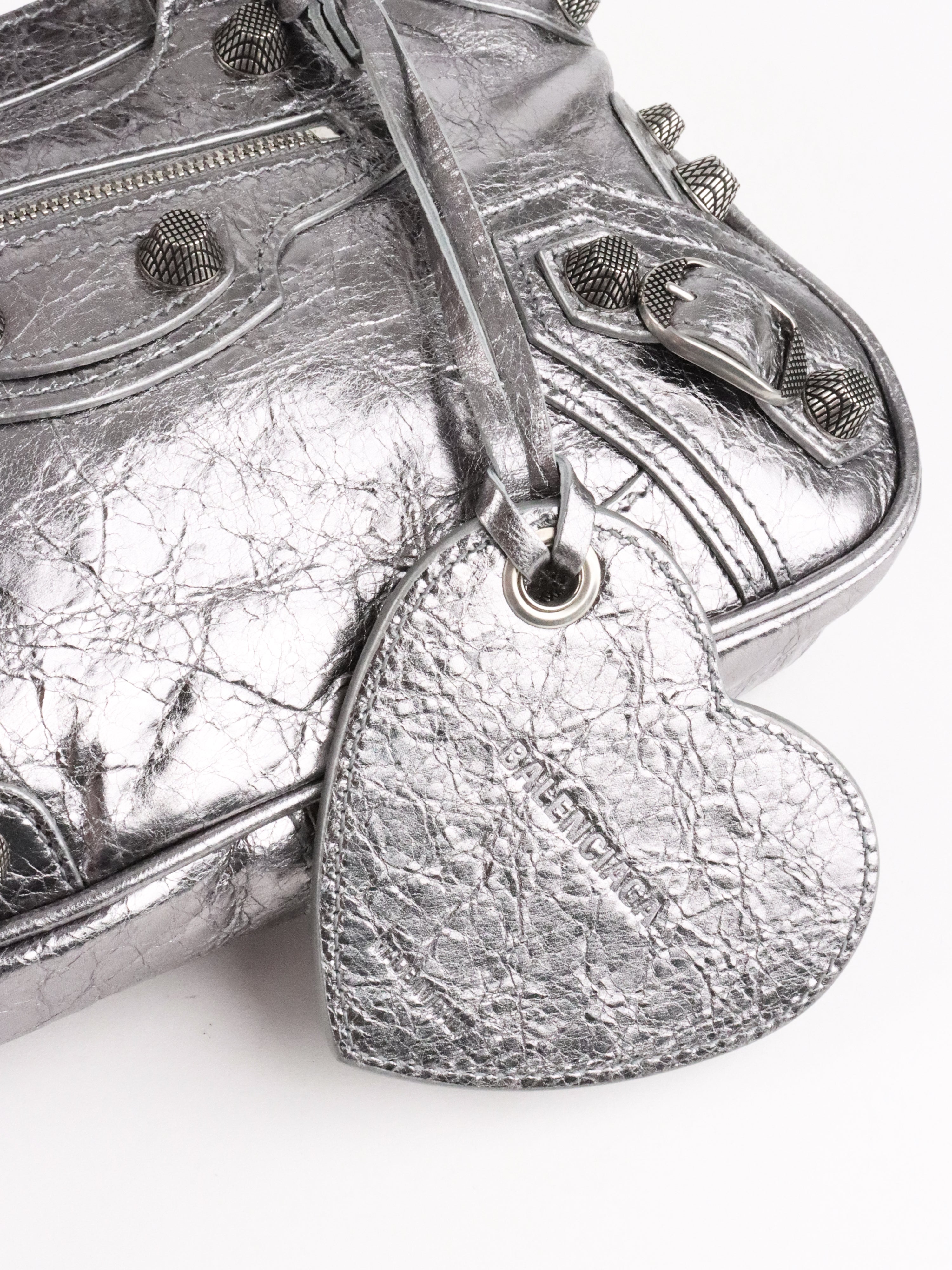 Balenciaga Mini Steel Grey Le City Bag