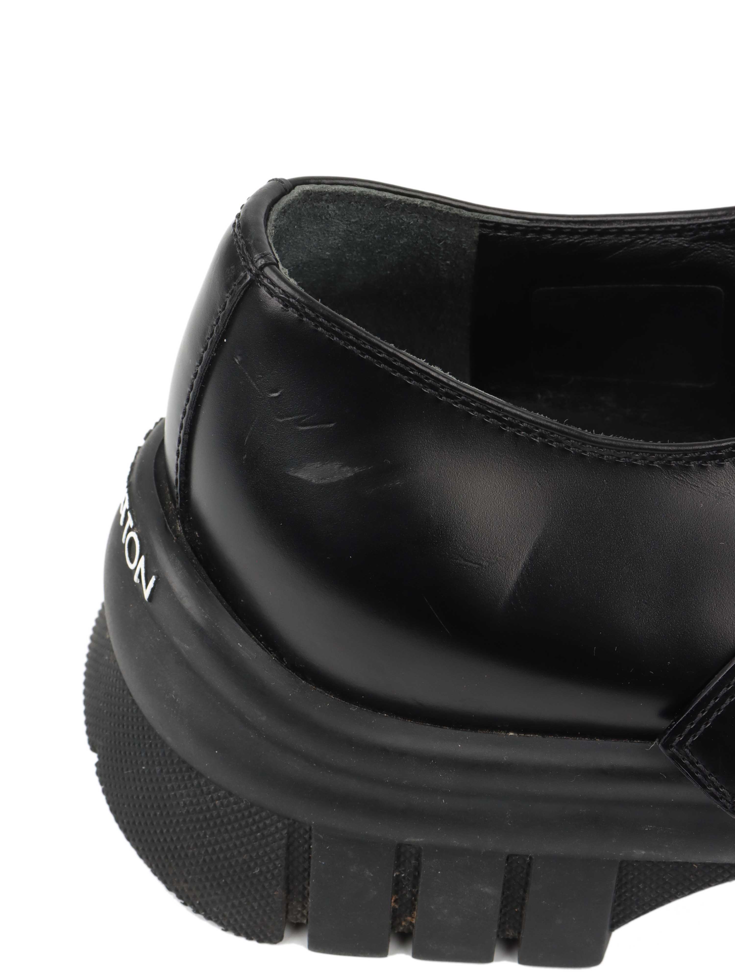 Louis Vuitton Black Ruby Mary Jane Flat.