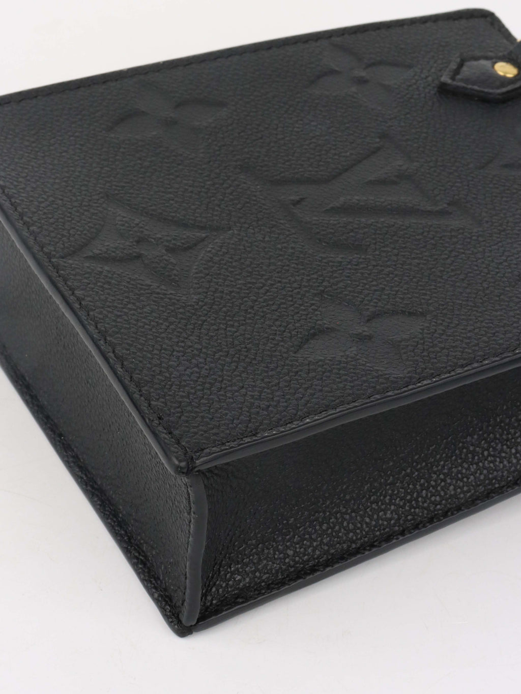 Louis Vuitton Black Mini Sac Plat.