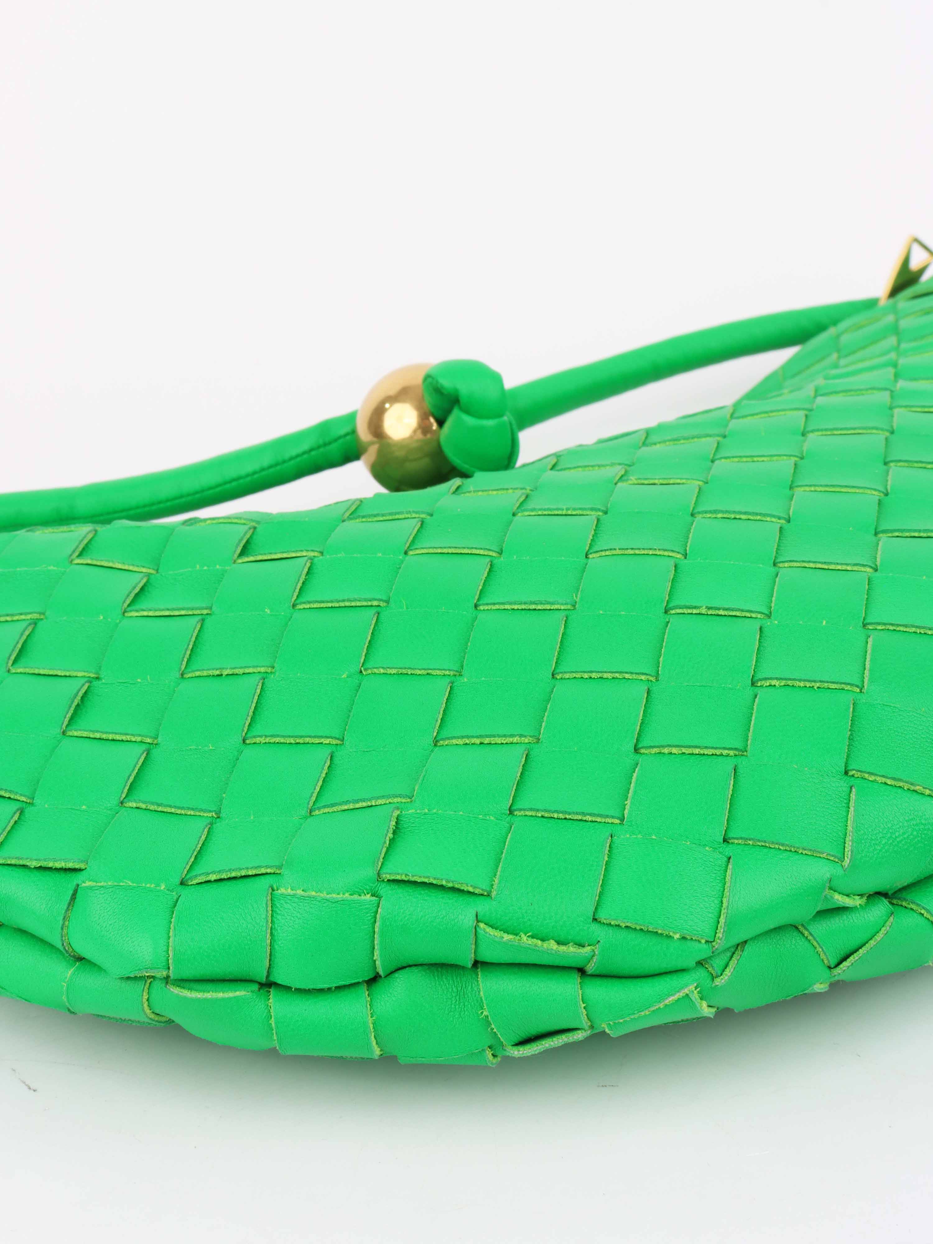 Bottega Veneta Green Turn Pouch.