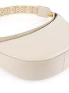 Loewe Small Light Oat Luna Leather Hobo Bag