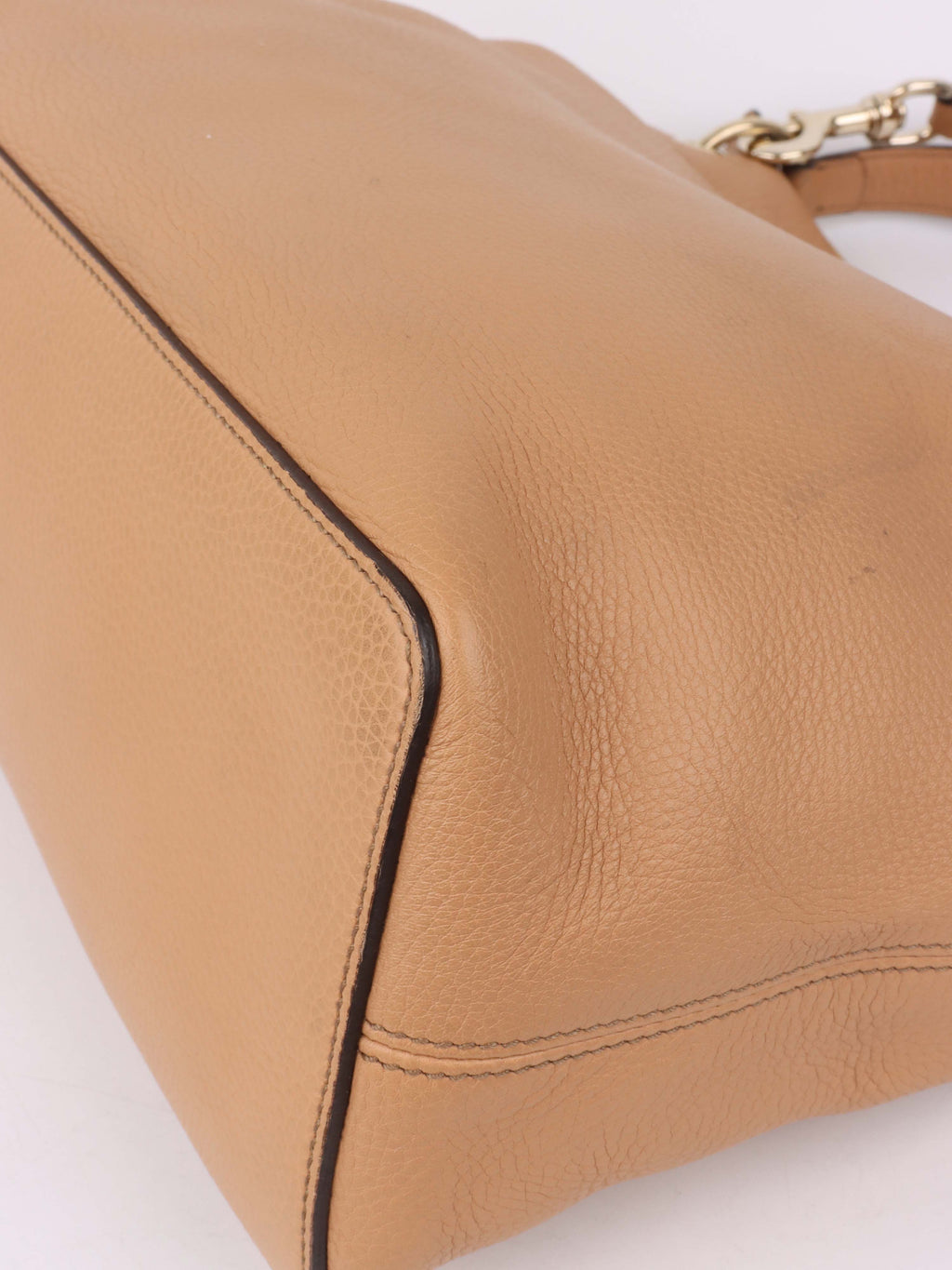 Gucci Beige Soho Hobo Bag.