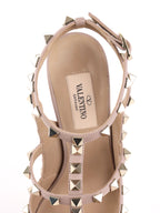 Valentino Poudre Rockstuds Ankle Strap Pump 100mm