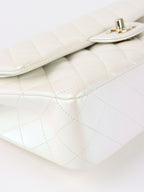 Chanel Ivory Irridecent Medium Classic Flap LGHW