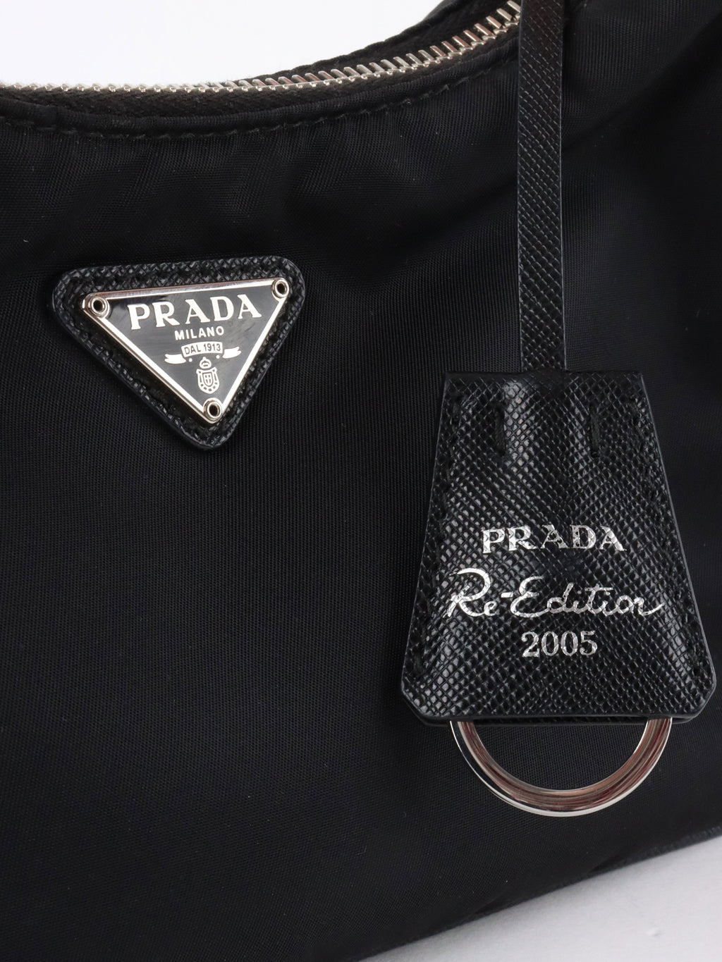 Prada Re-Edition Black Re-Nylon 2005 Bag