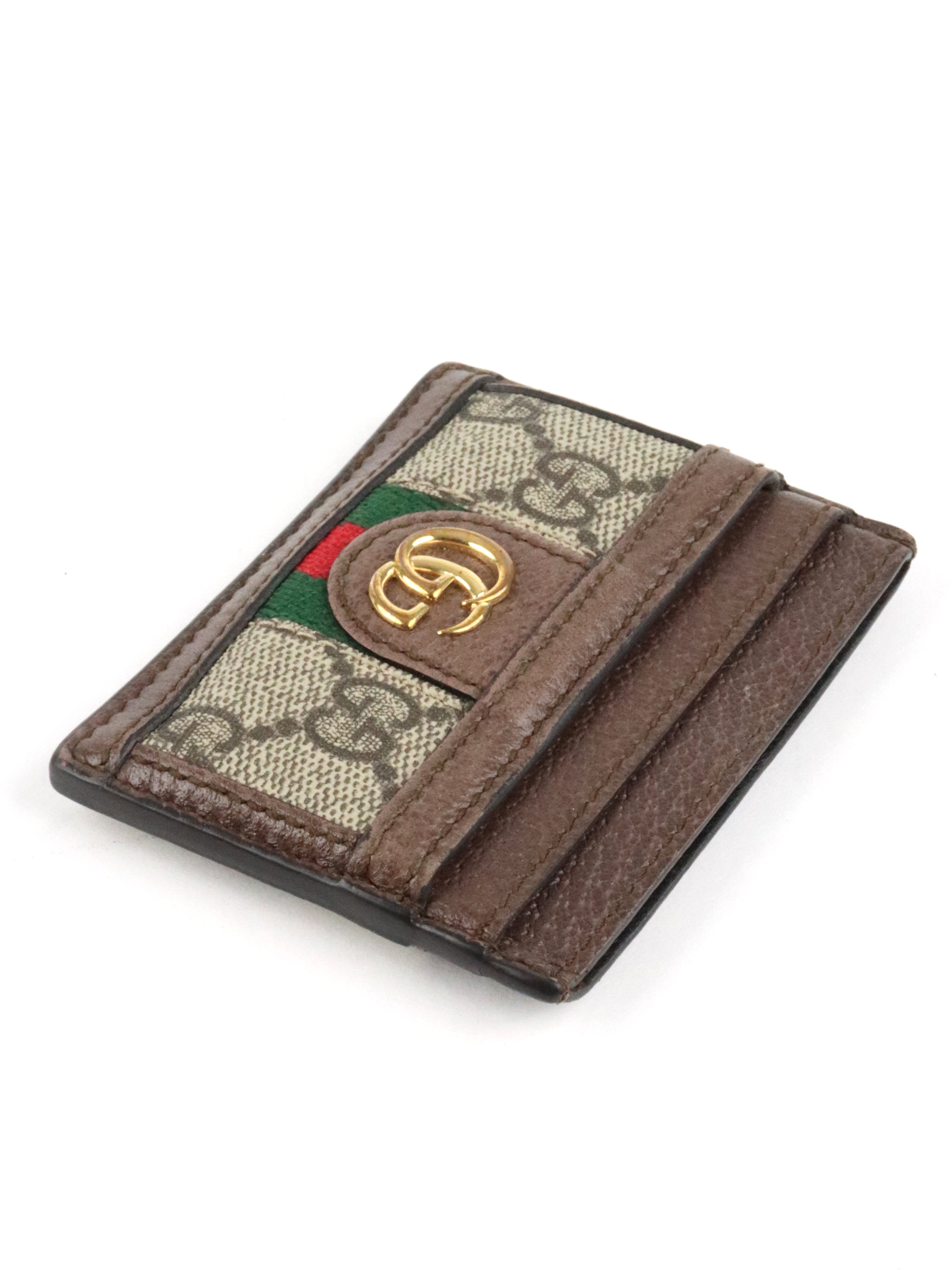 Gucci Ebony Ophidia Card Case