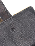 Louis Vuitton Black Epi Leather Short Wallet.