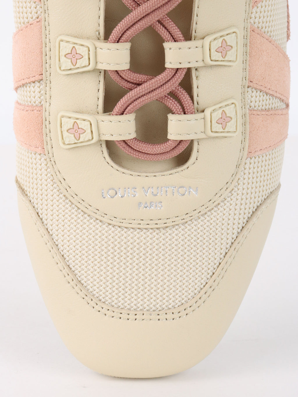 Louis Vuitton Pink LV Sneakerina Shoe.