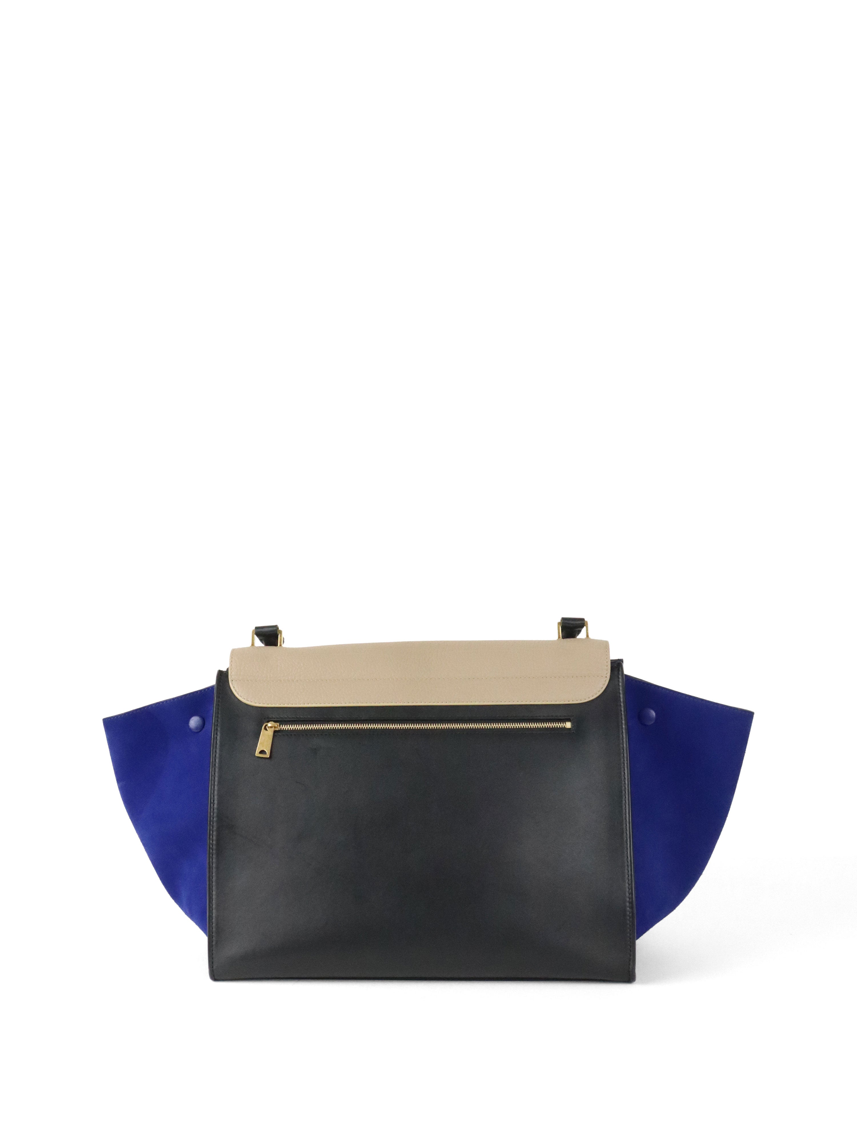 Celine Large Trapeze Bag Multicolour GHW