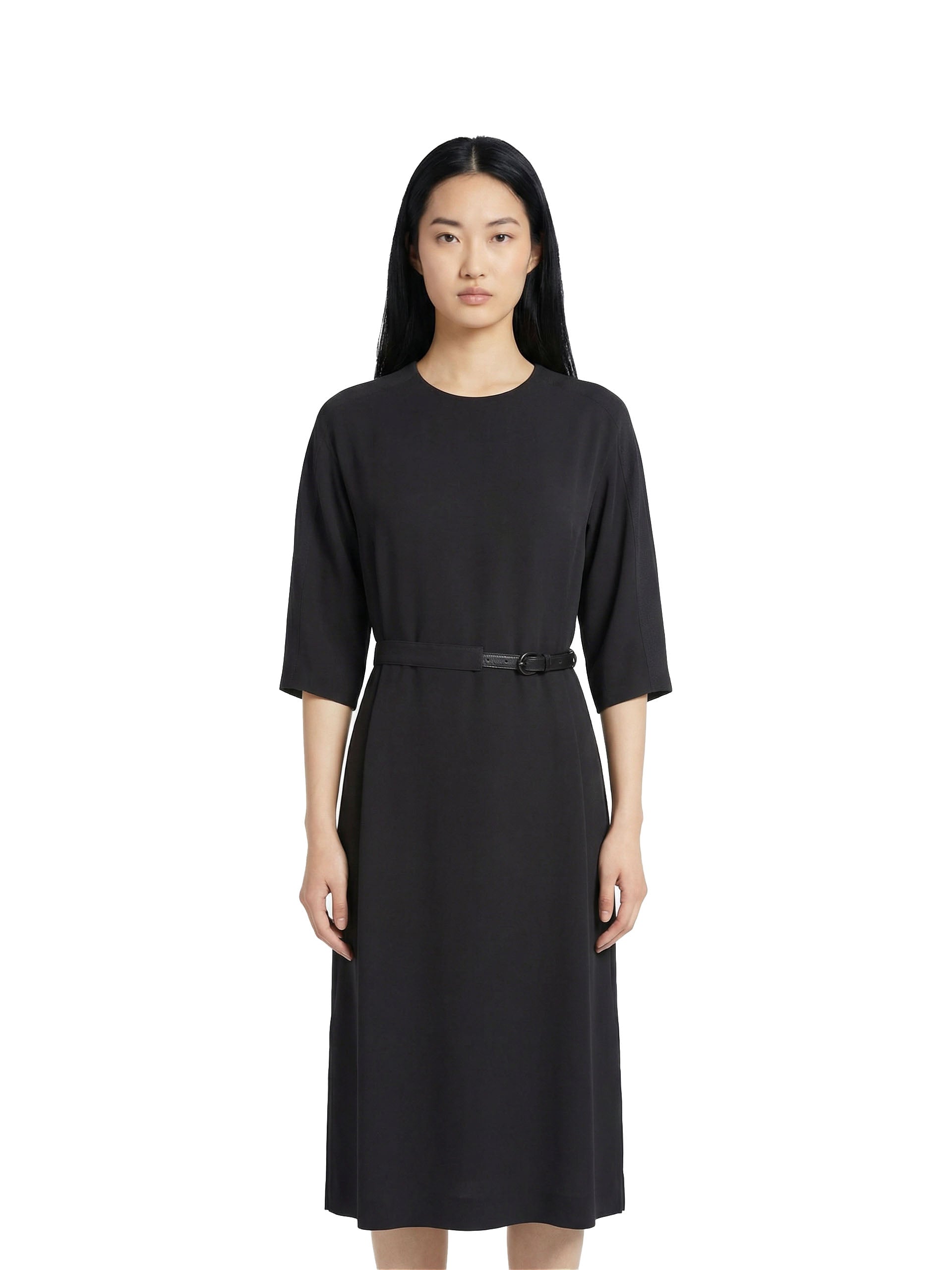 Loro Piana Black Silk Dress.
