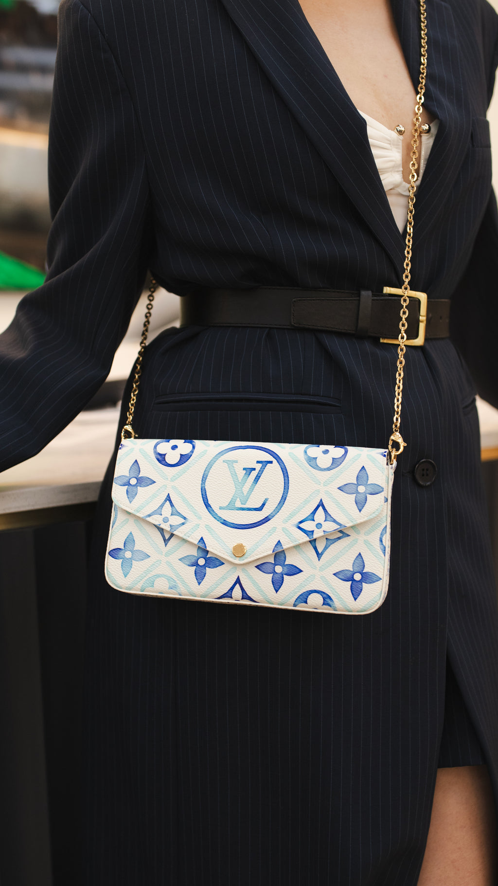 Louis Vuitton Blue Lagoon Felicie Pochette