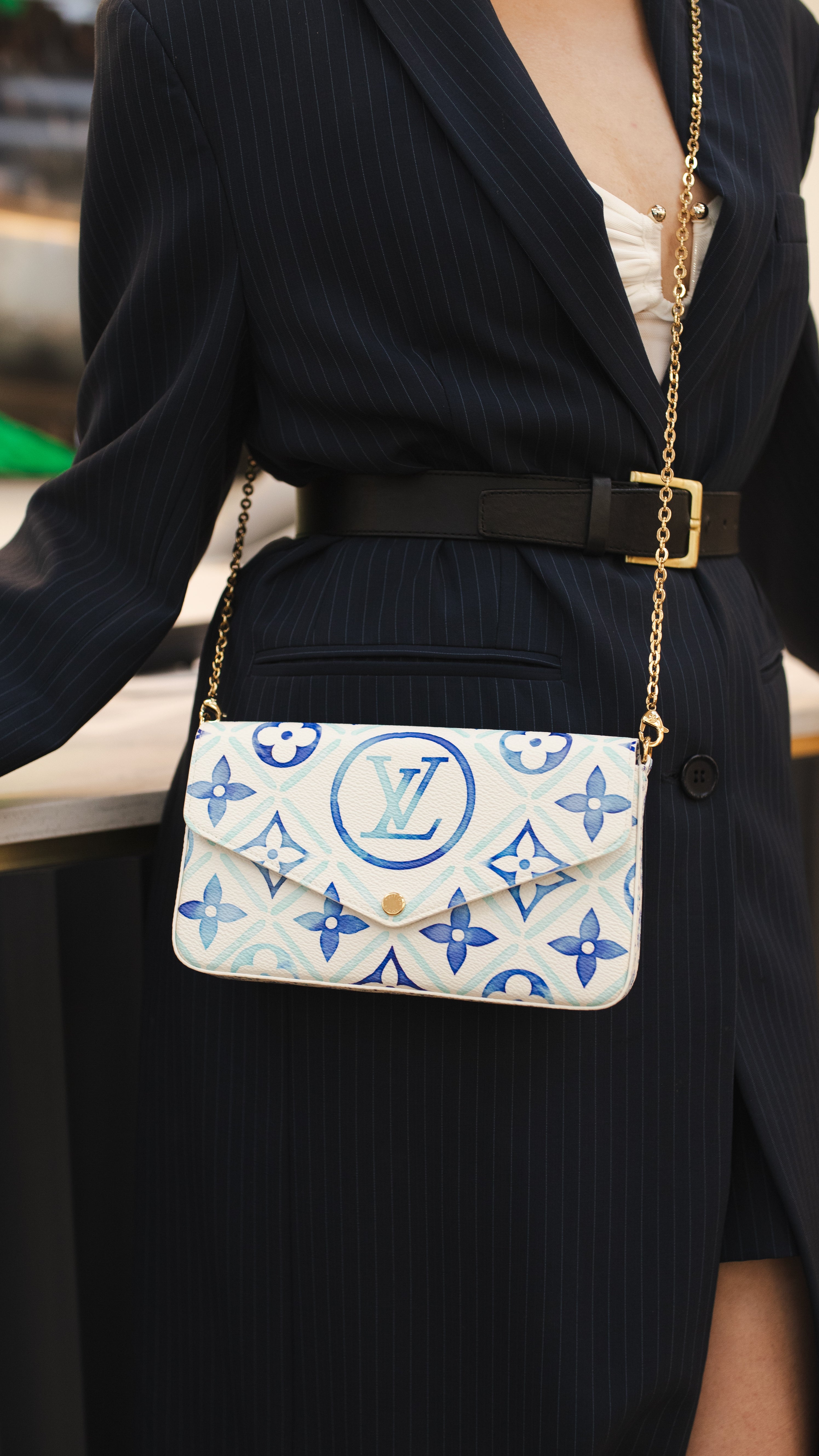 Louis Vuitton Blue Lagoon Felicie Pochette