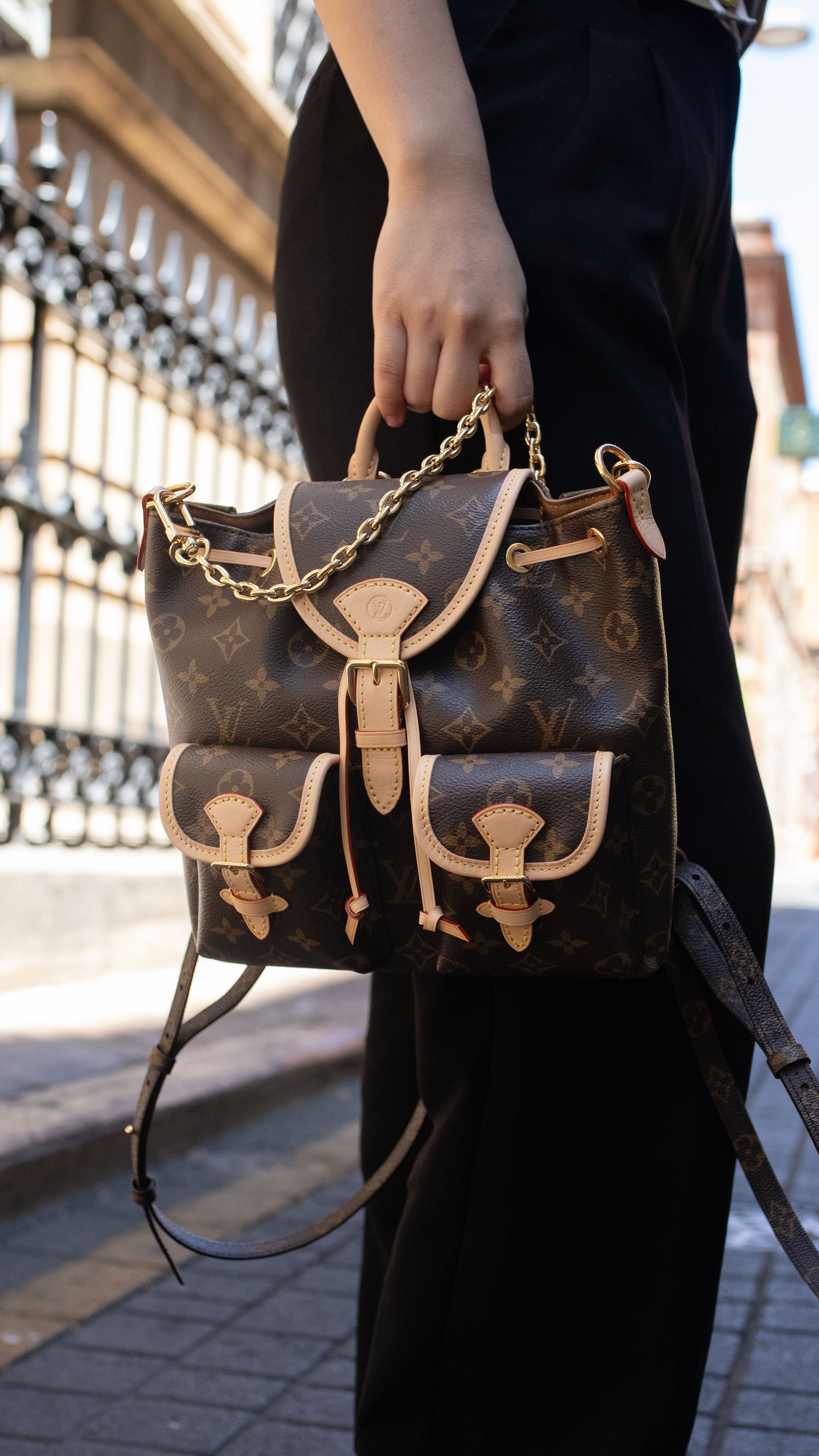 Louis Vuitton Monogram Backpack Excursion PM MNG