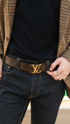 Louis Vuitton LV Initiales 40mm Belt size 100