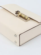 Hermes Mini Verrou Bag Chevre Mysore Nata With Havane/Tchai/Etoupe Hardware Stamp Z