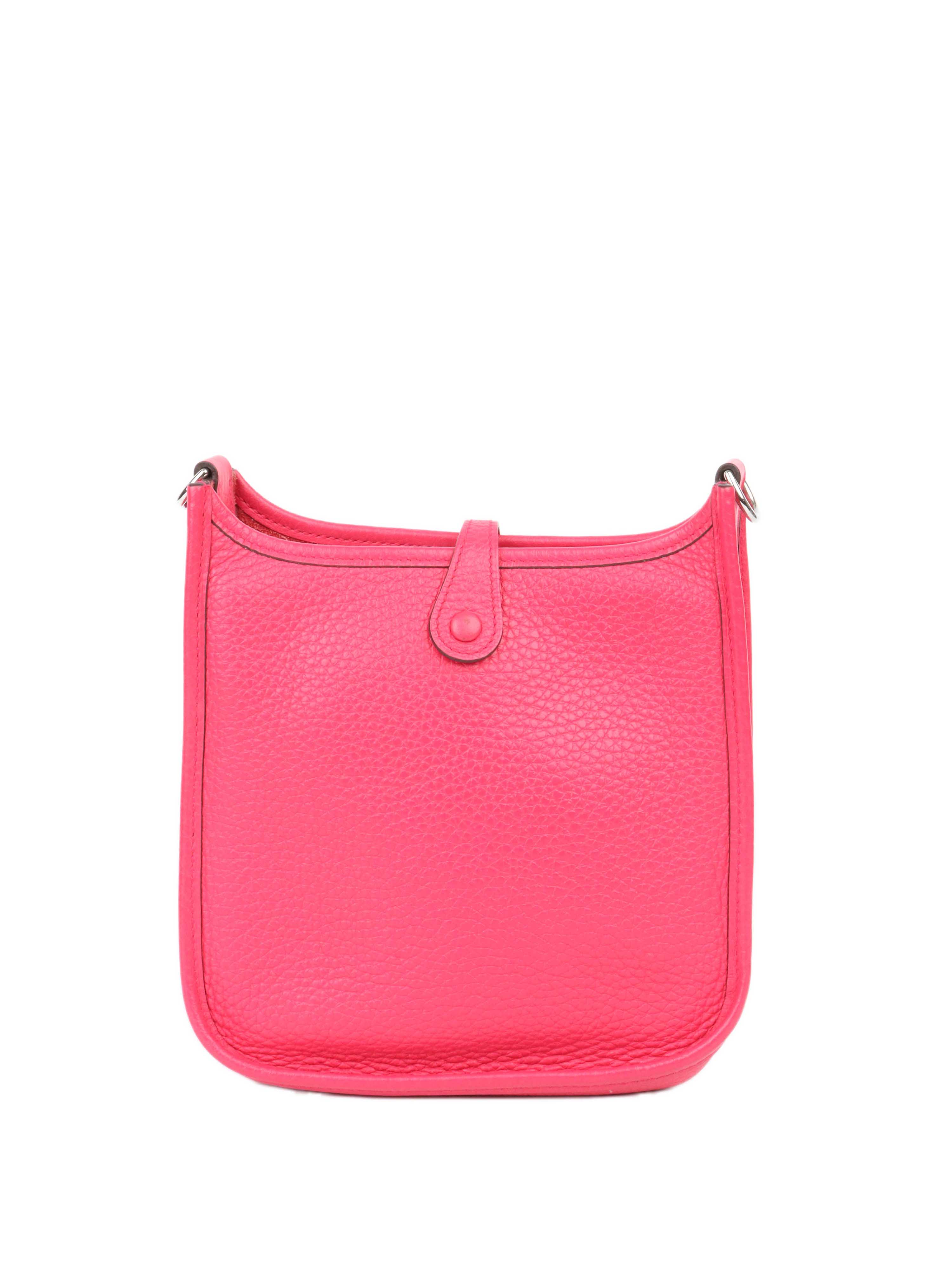 Hermes Evelyne 16 in Rose Extreme SHW.