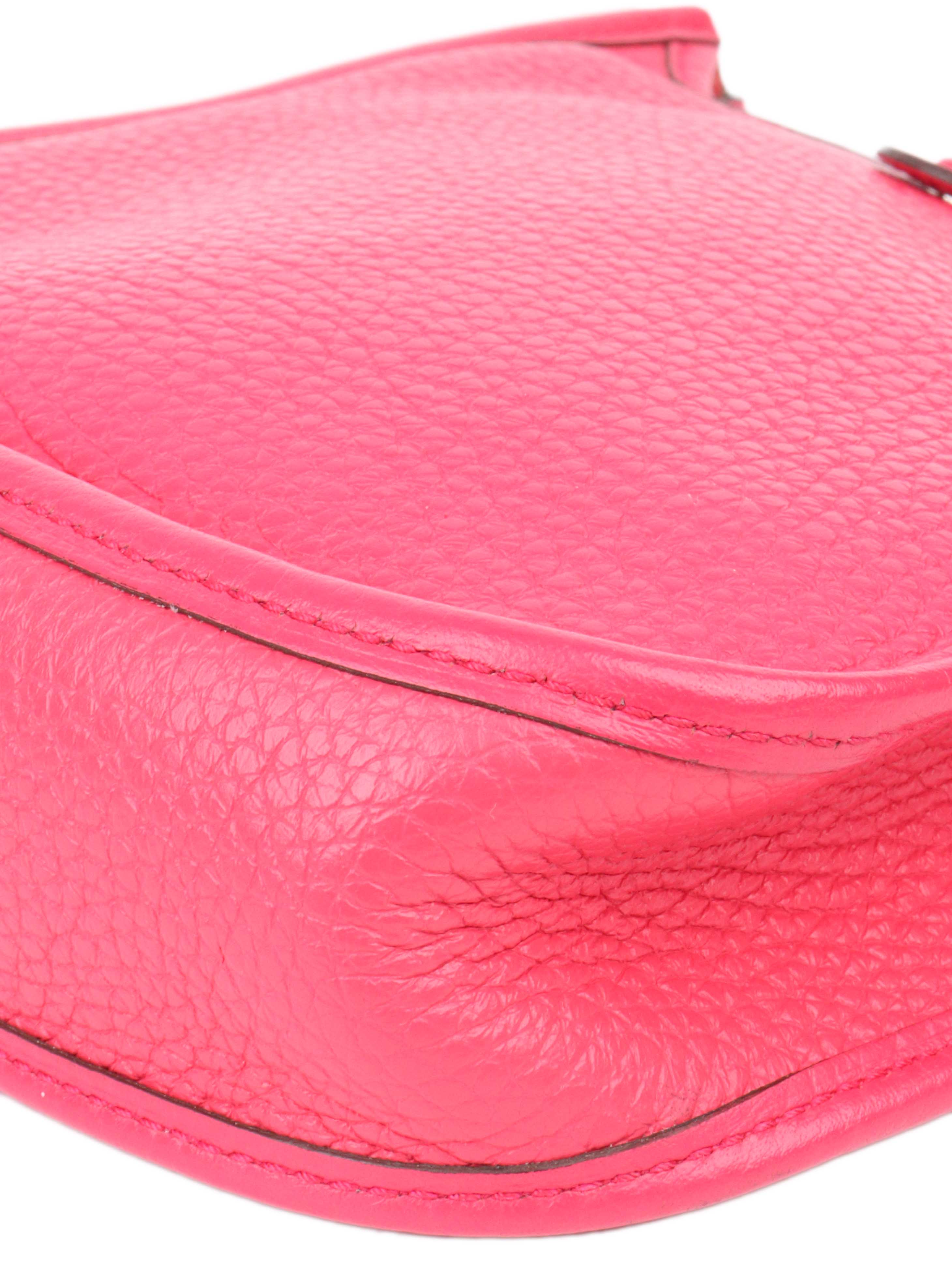 Hermes Evelyne 16 in Rose Extreme SHW.