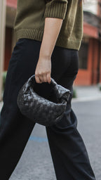 Bottega Veneta Black Mini Jodie