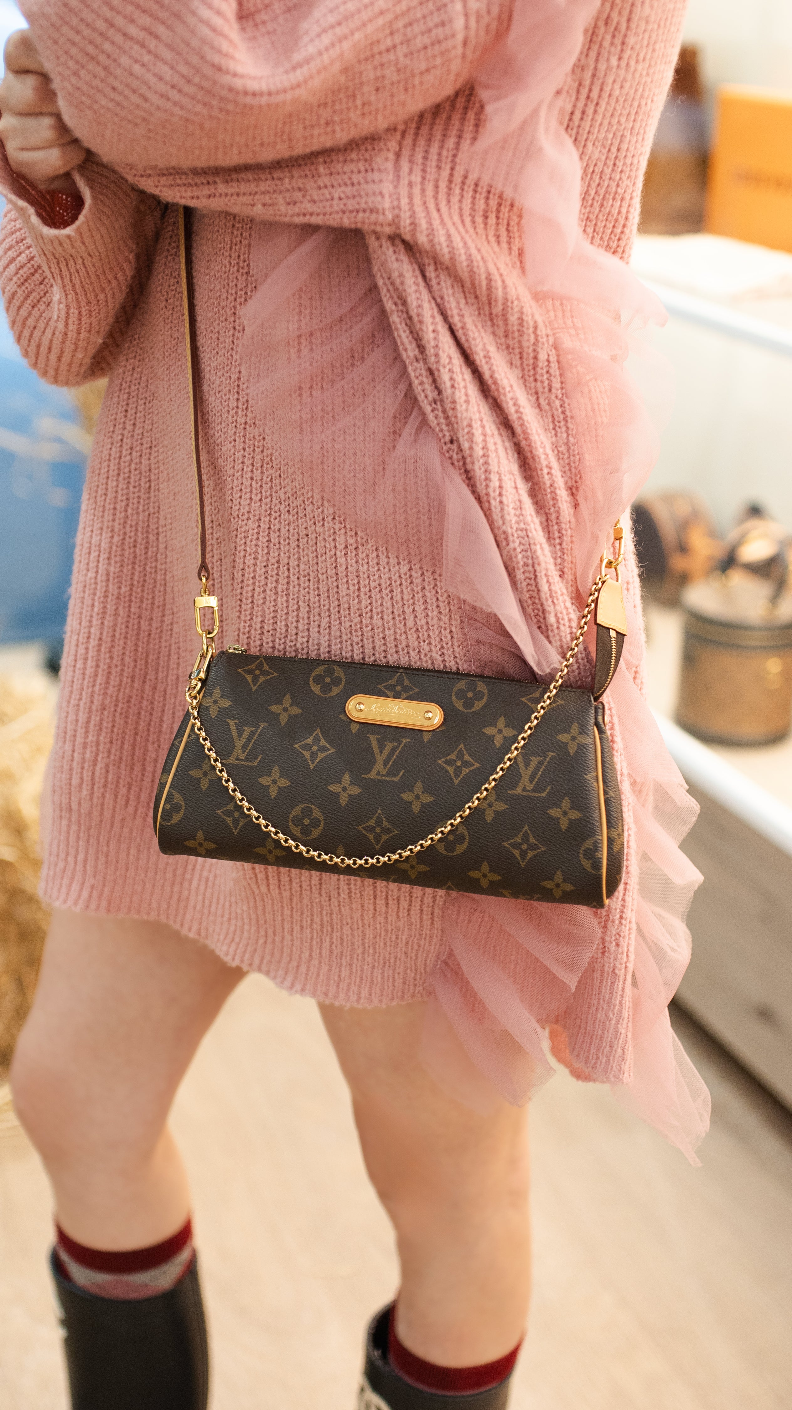 Louis Vuitton Monogram Pochette Eva