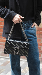 Gucci x Balenciaga Small Black Dionysus The Hacker Project Bag