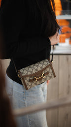 Gucci Horsebit Brown/Ebony 1955 Mini Bag