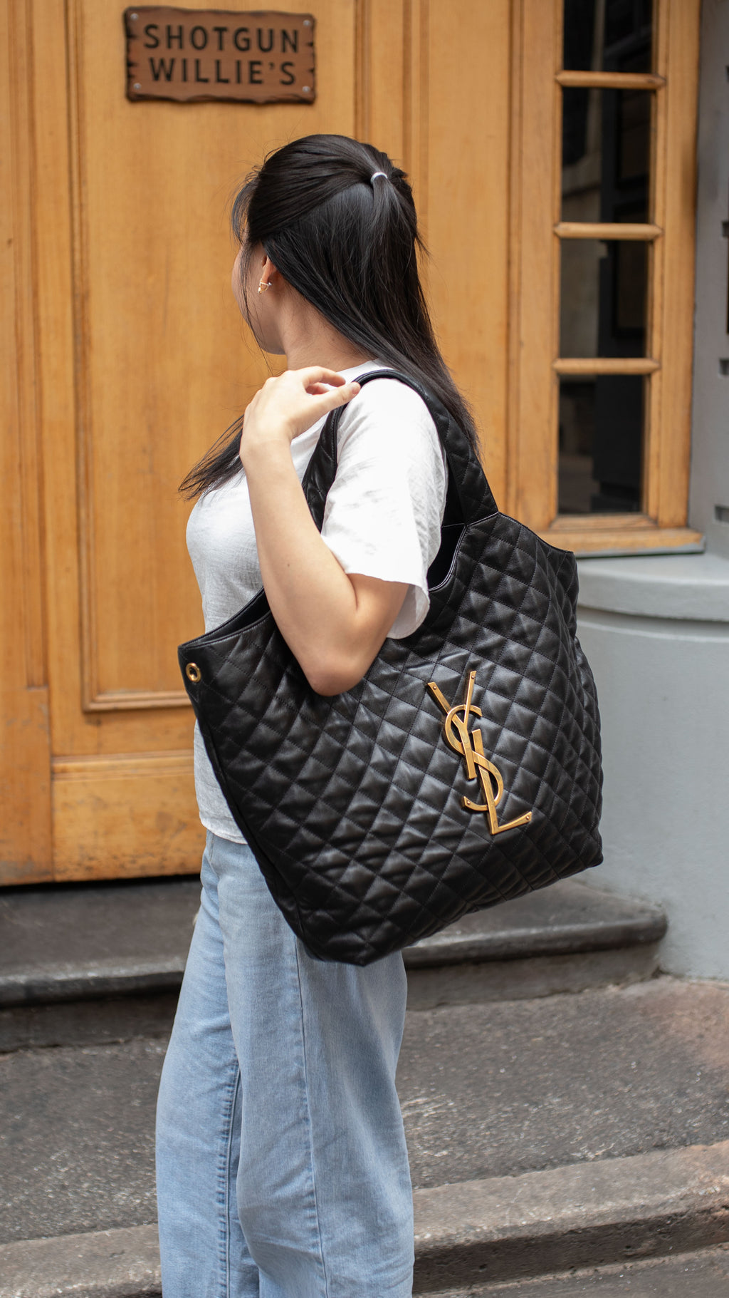Saint Laurent Icare Maxi Shopping Bag