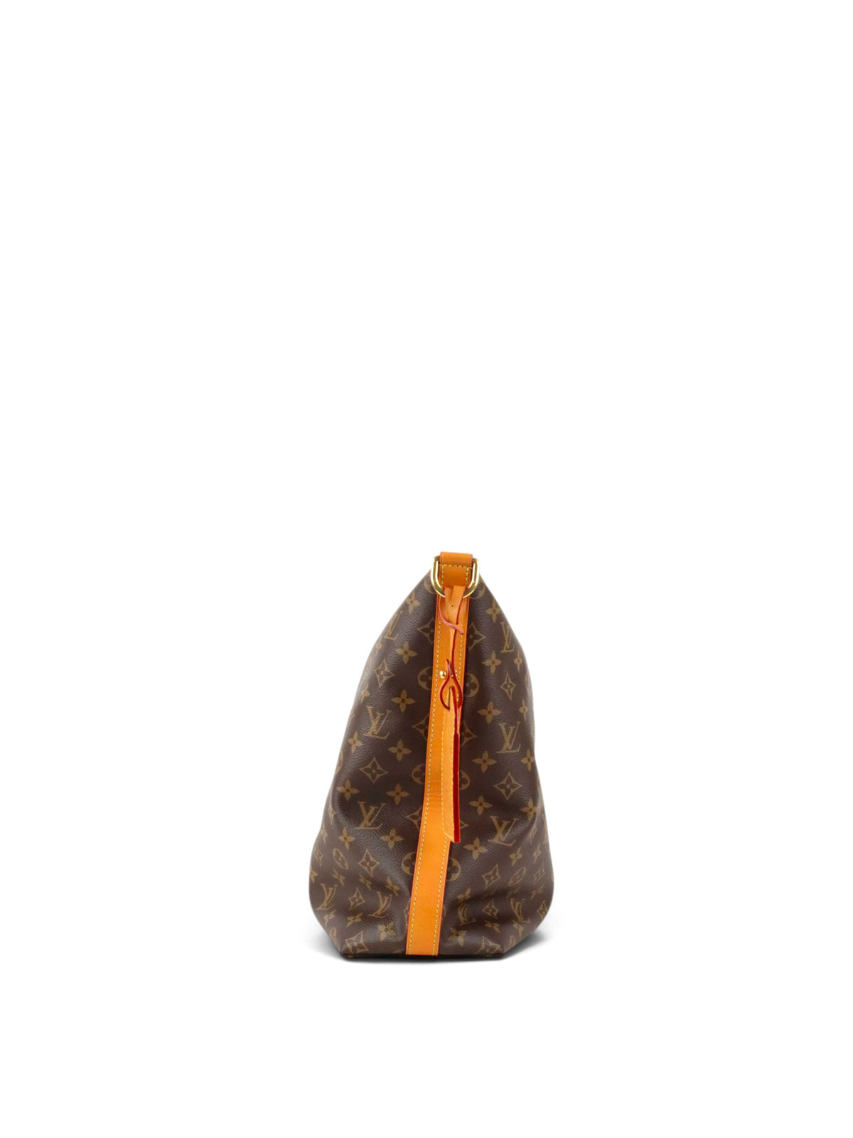 Votre Luxe Louis Vuitton Vagabond hobo bag in brown Monogram coated canvas with gold hardware and leather strap