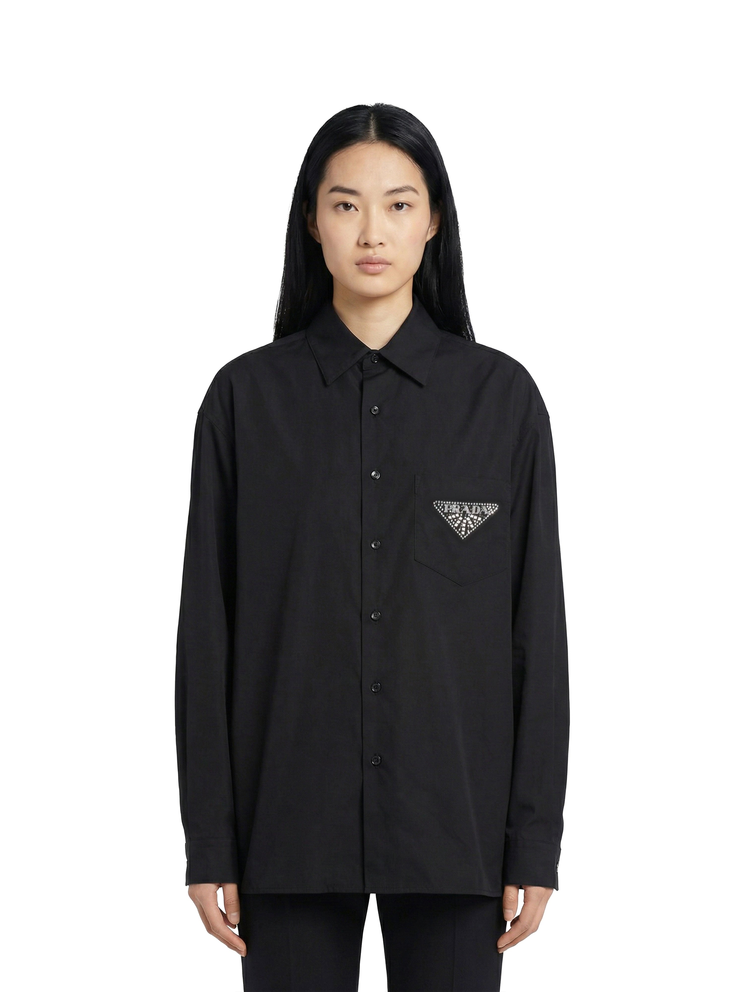 Prada Black Shirt size L.