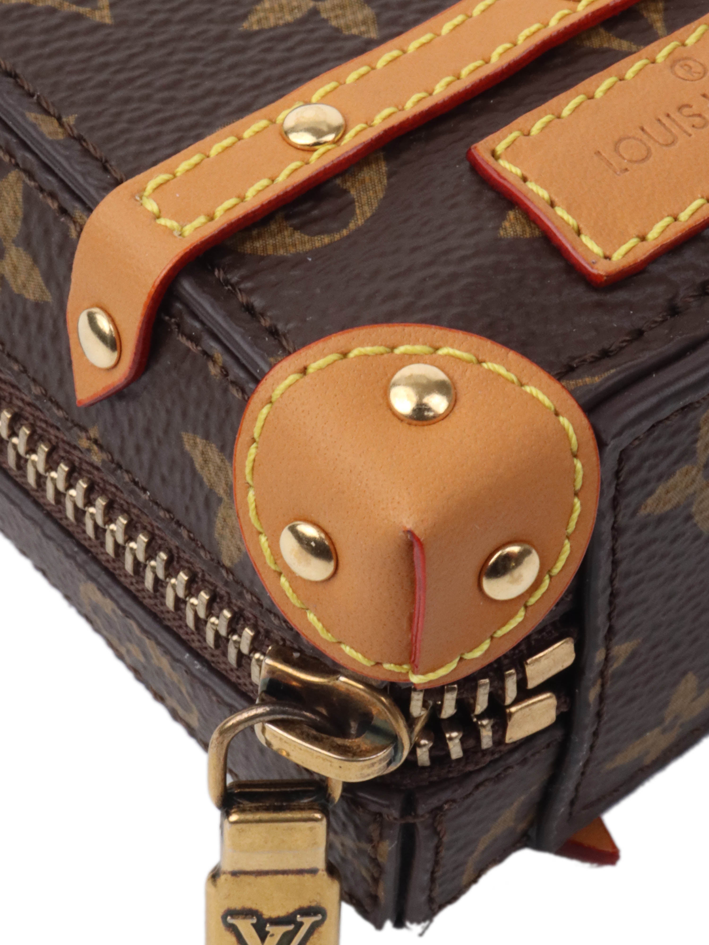 Louis Vuitton Soft Trunk Backpack Bag Charm and Key Holder
