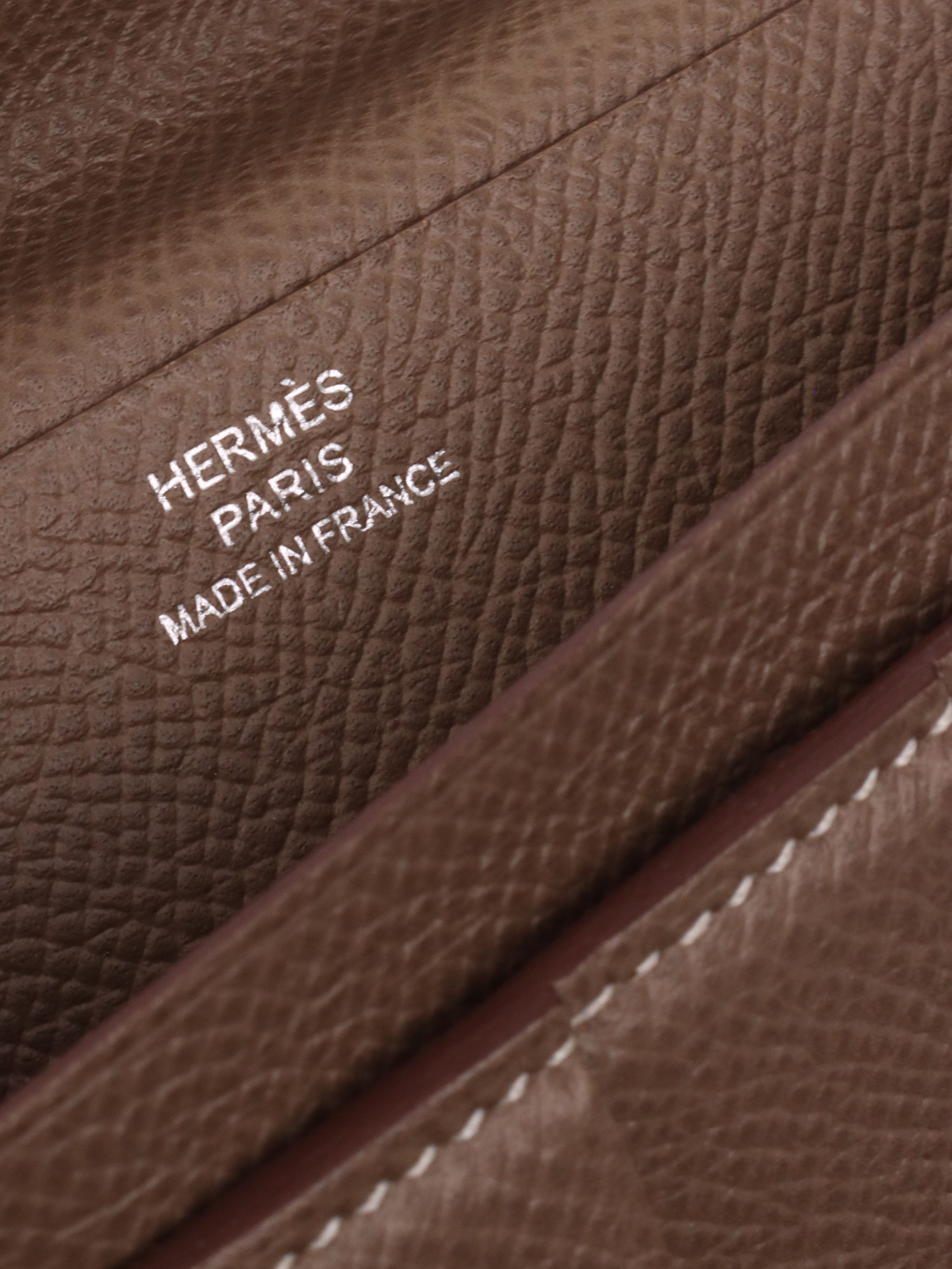 Hermès Bearn Wallet Etoupe Epsom
