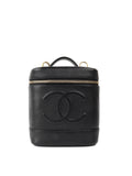 Chanel Vintage Caviar Vanity Case