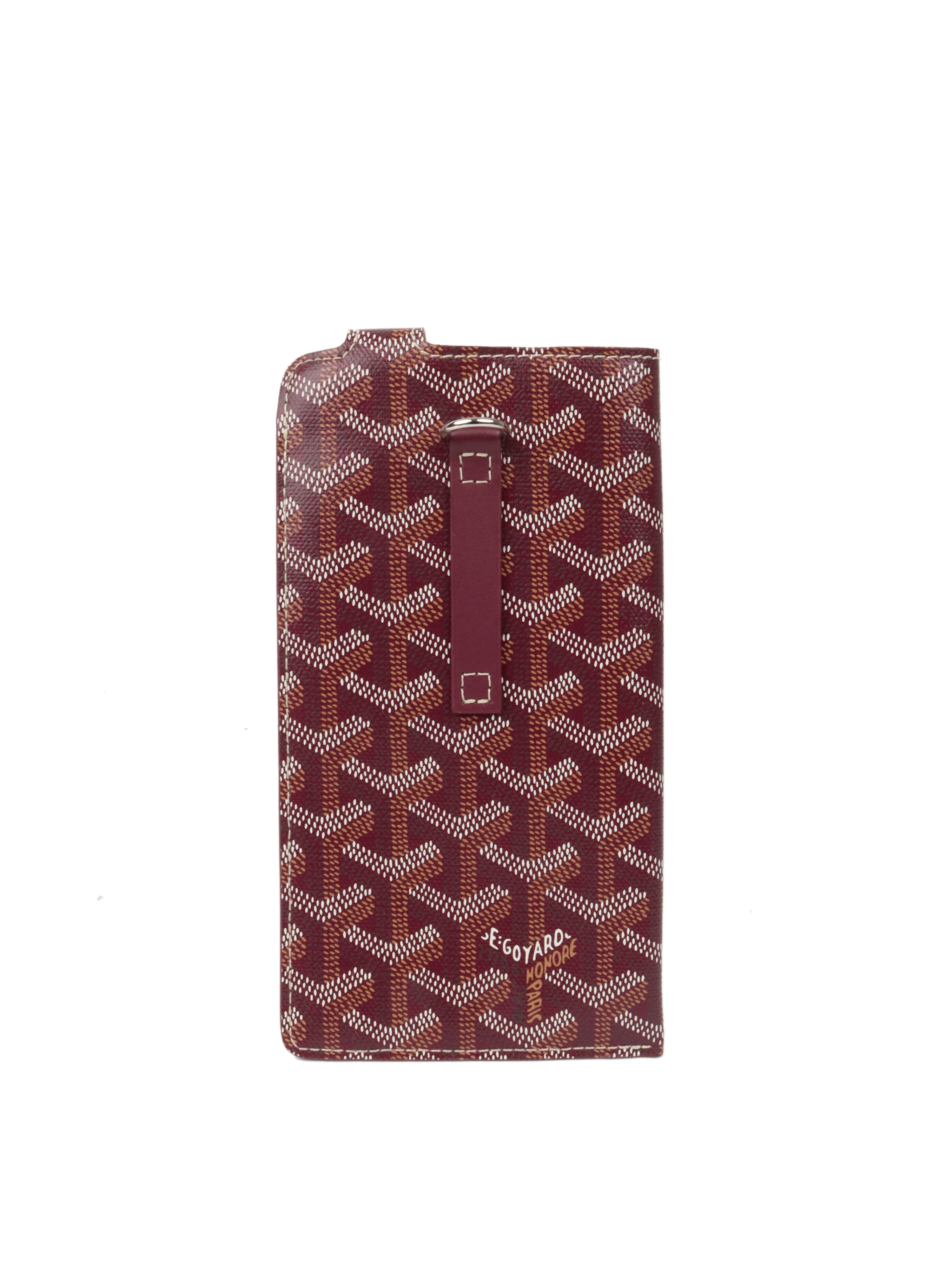 Goyard Monogram Phone Pouch