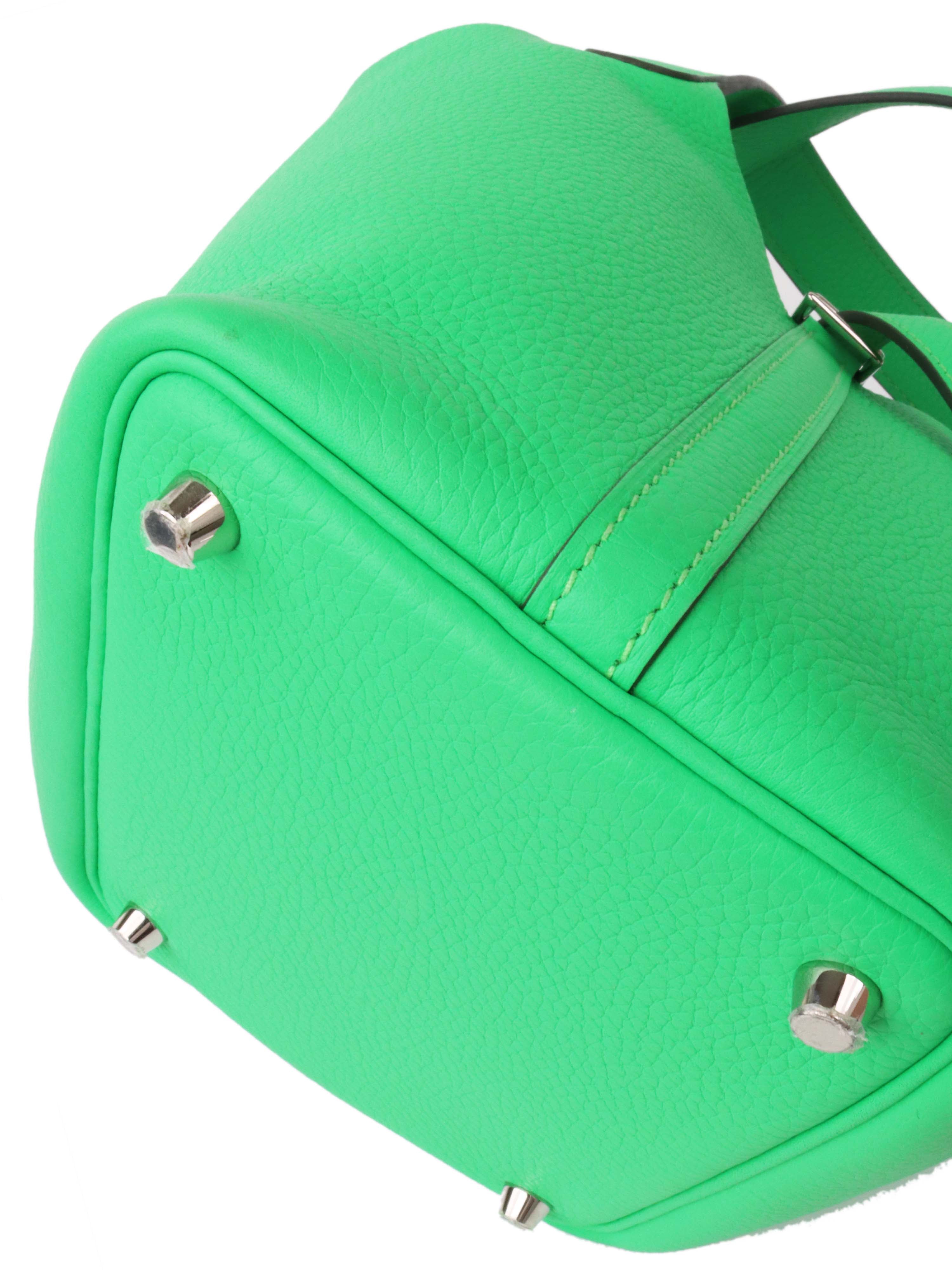 Hermes Picotin 18 TC leather Vert Comic 0Z