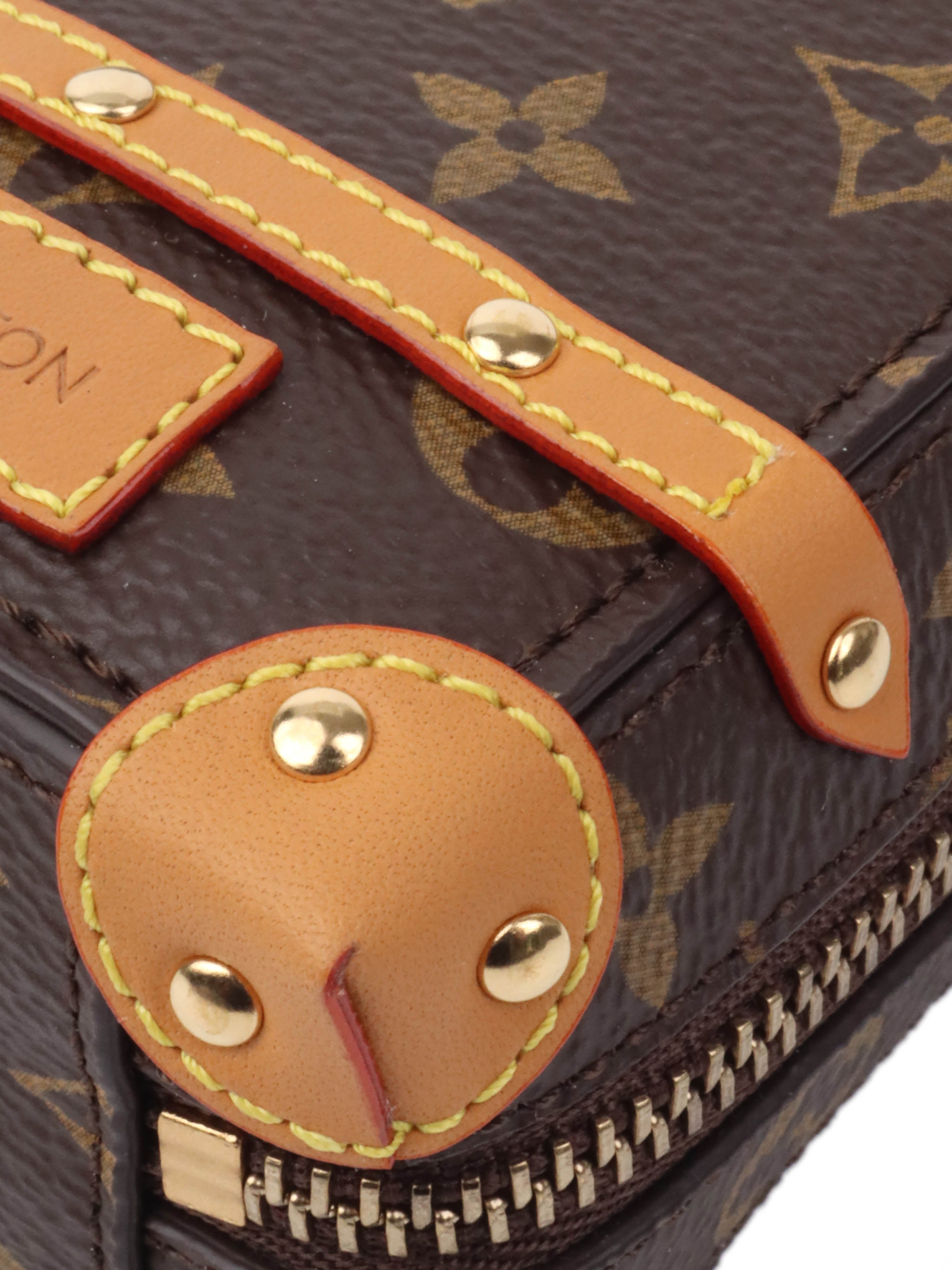 Louis Vuitton Soft Trunk Backpack Bag Charm and Key Holder