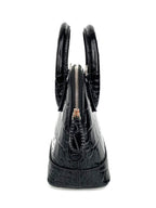 Balenciaga Black & White Mini Ville Bag