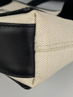 Balenciaga Black & White XS Cabas Bag