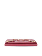 Balenciaga Bordeaux City Burgundy Long Wallet
