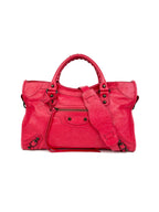 Balenciaga Medium Pink City Bag