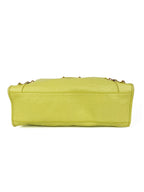 Balenciaga Pistachio Yellow Medium City Bag