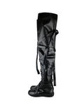 Maison Margiela Black Tabi Thigh High Boots