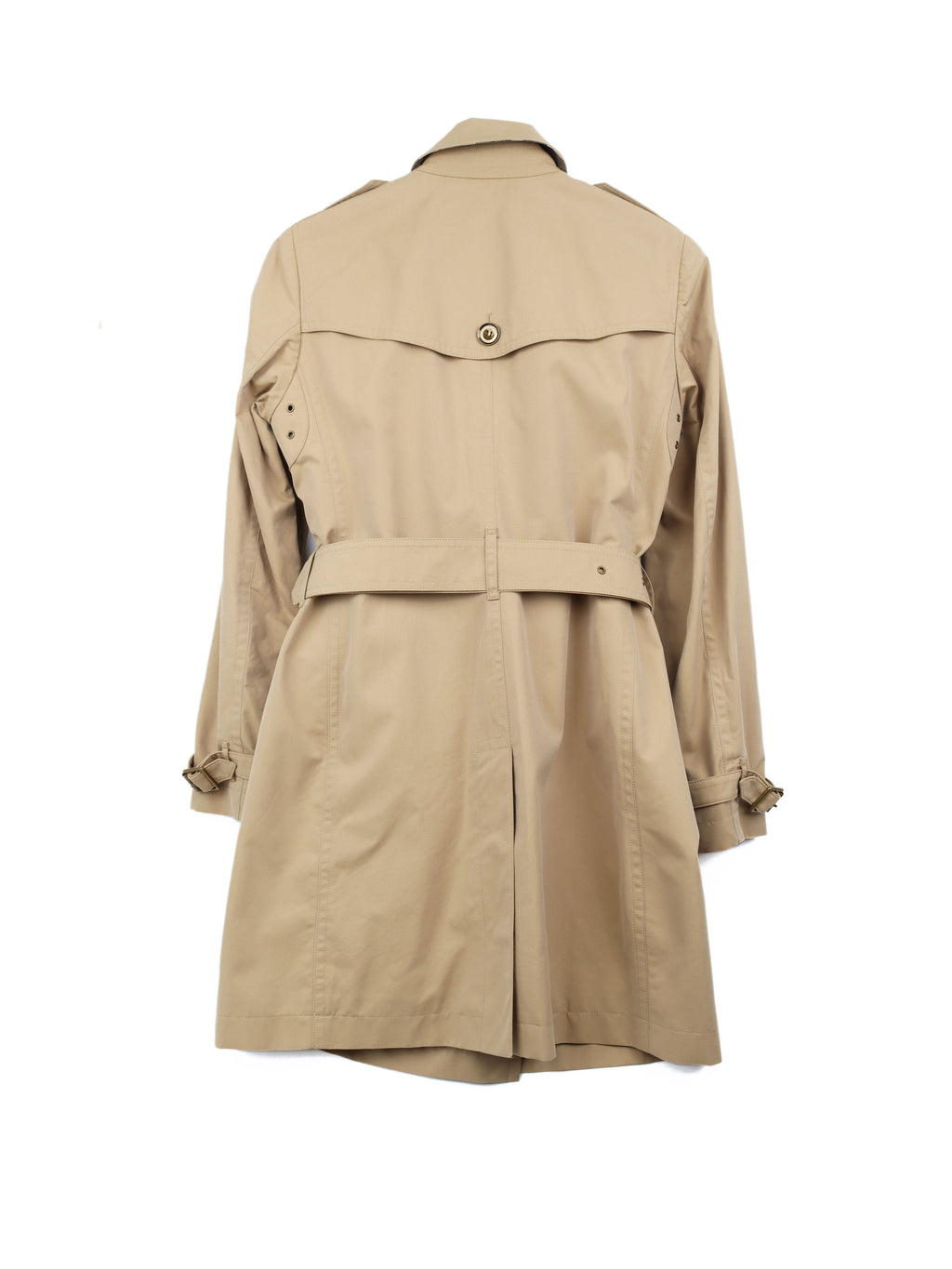 Burberry Beige Cotton Trench Coat US 8