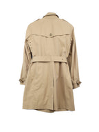 Burberry Beige Cotton Trench Coat US 8