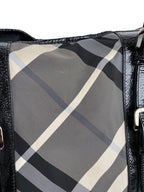 Burberry Black & White Large Grey Tote