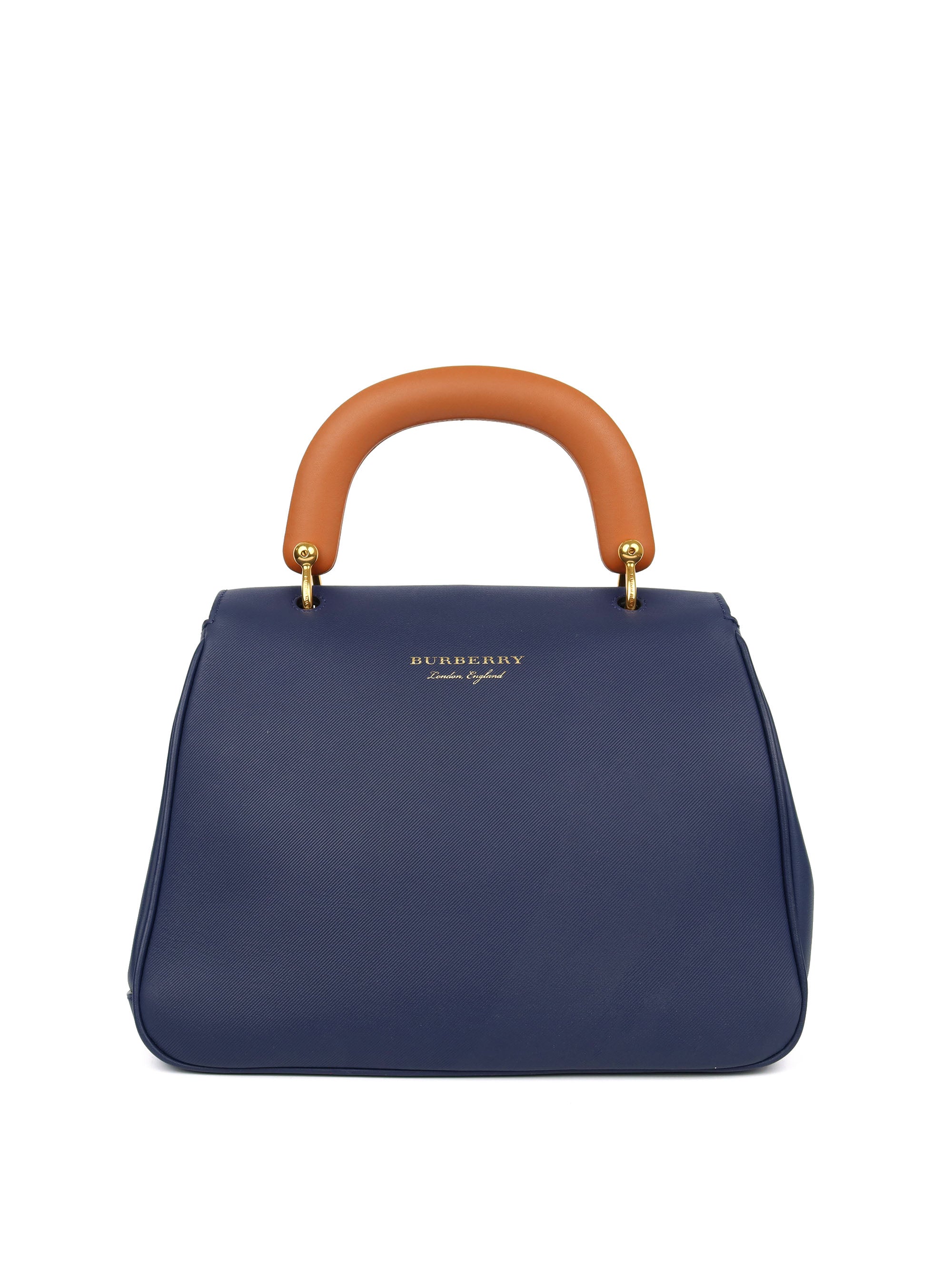 Burberry Blue Top Handle Bag