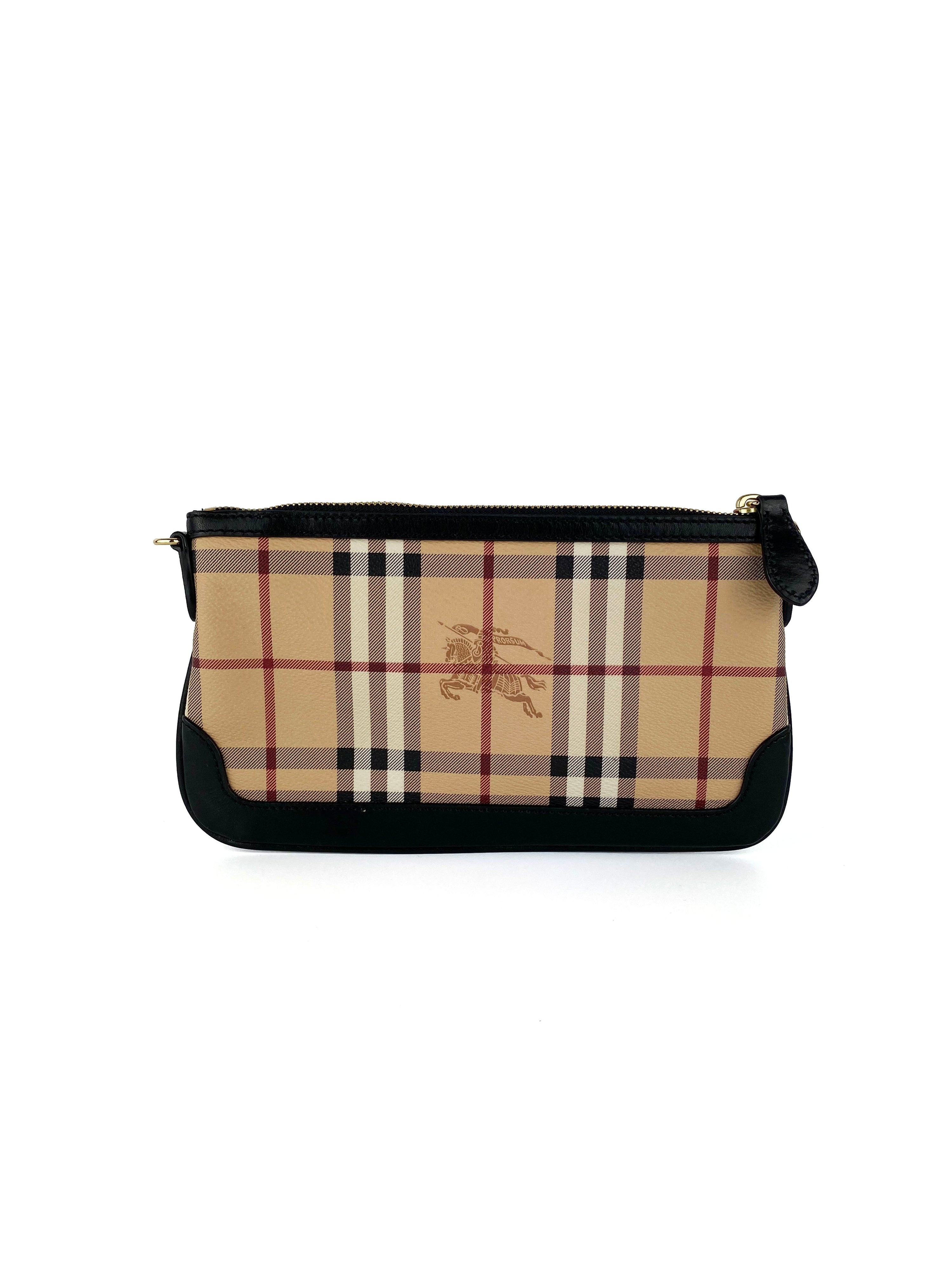 Burberry Haymarket Check Mini Shoulder Bag