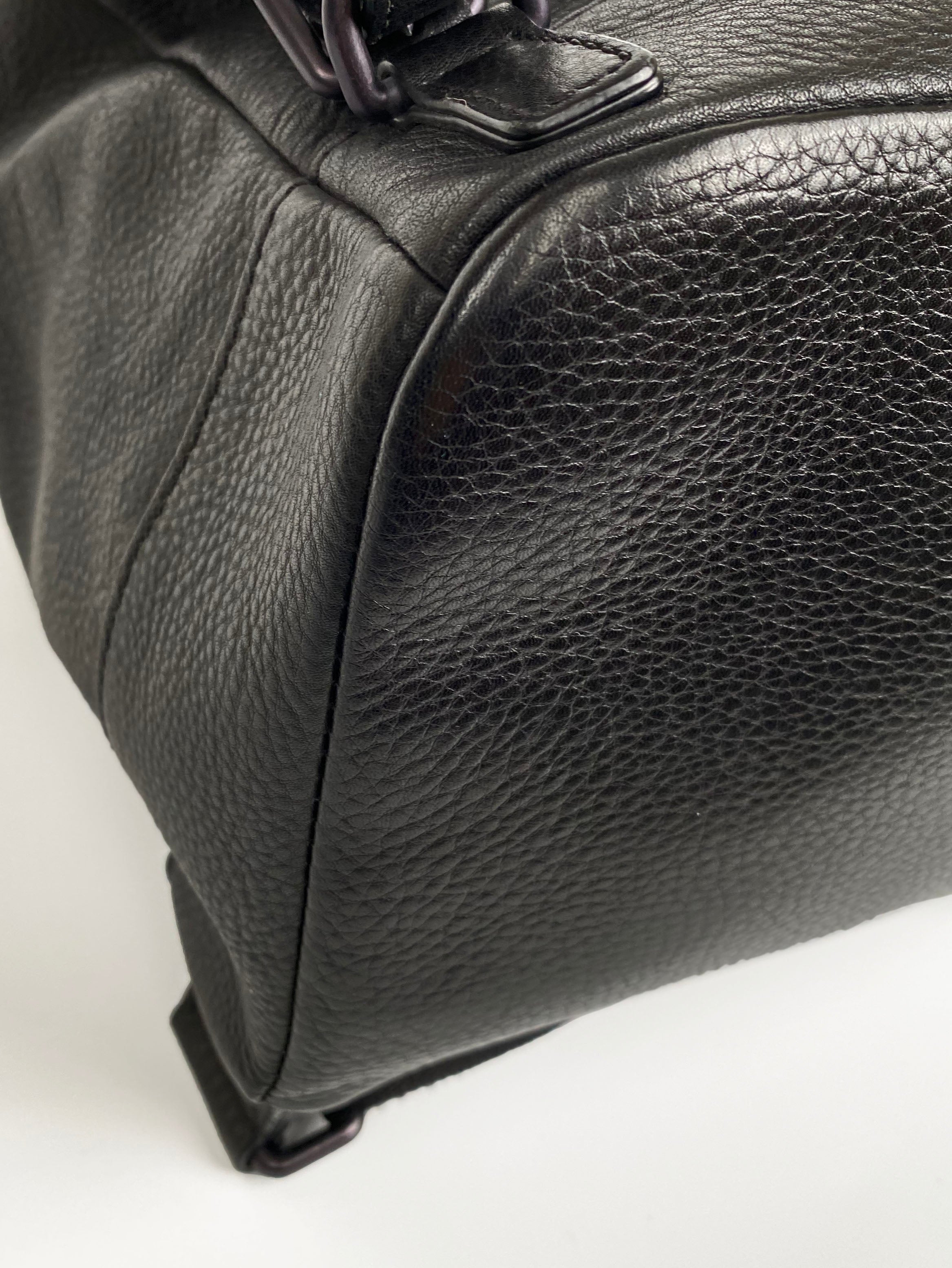 Burberry Men's Black Extra Large Rucksack