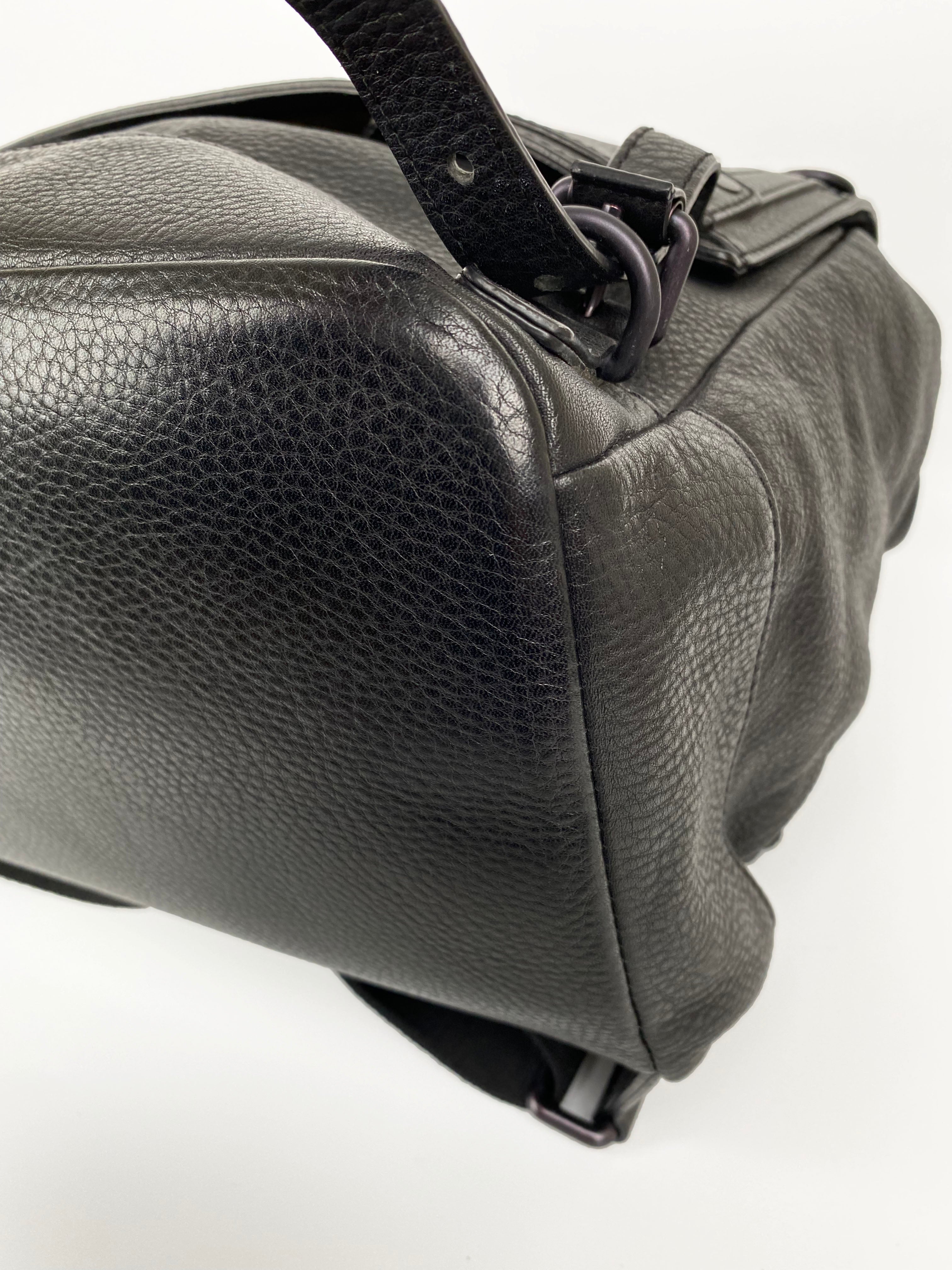 Burberry Men's Black Extra Large Rucksack